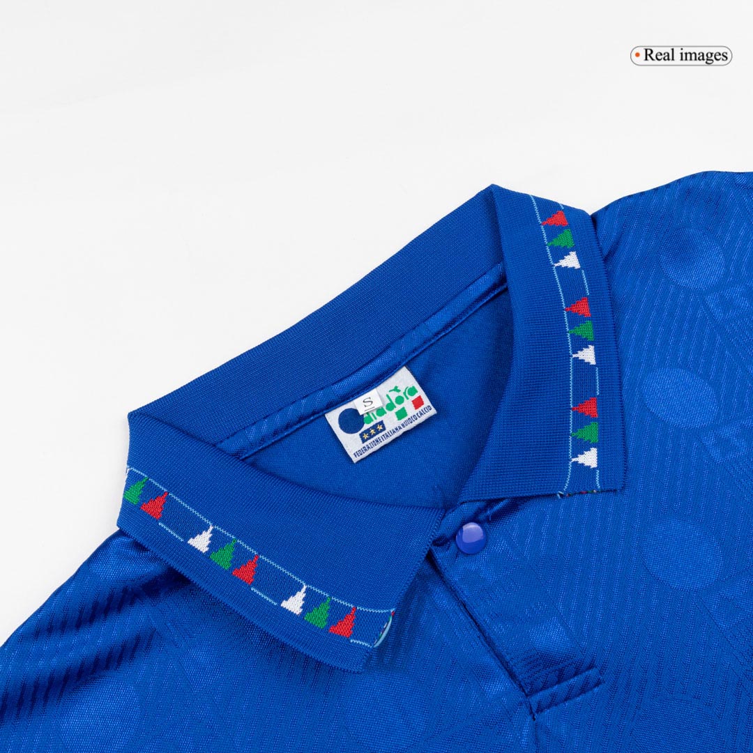 Retro Men's Italy 1994 Home Soccer Jersey