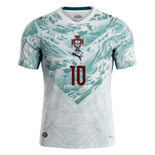 BERNARDO #10 Men's Portugal World Cup 2026 Away Soccer Jersey