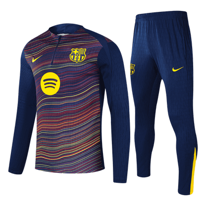 Kid's Barcelona 2025/26 Zipper Sweatshirt Kit