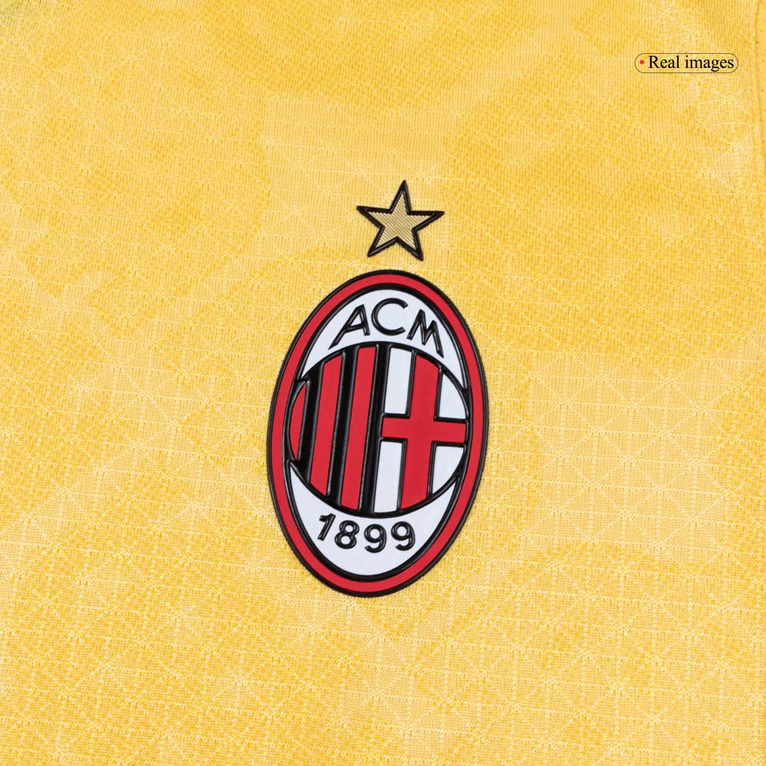 Men's AC Milan 2025/26 Player Version Third Away Soccer Jersey - Slim Fit
