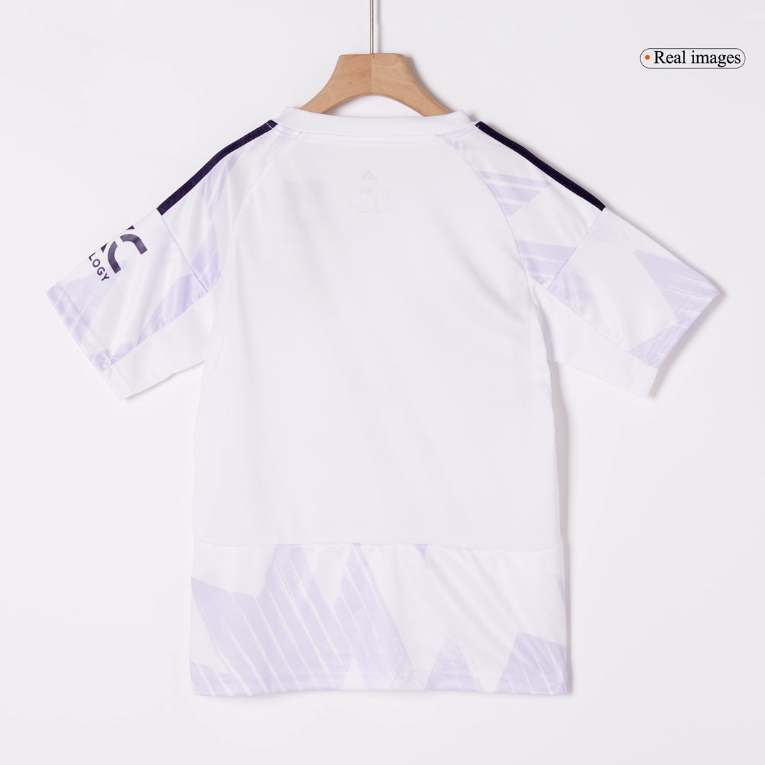 Kid's Manchester United 2025/26 Away Soccer Jersey Kit