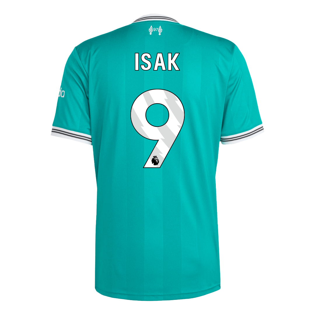 ISAK #9 Men's Liverpool 2025/26 Third Away Soccer Jersey