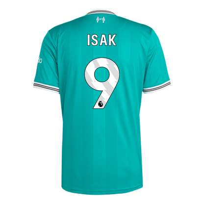 ISAK #9 Men's Liverpool 2025/26 Third Away Soccer Jersey