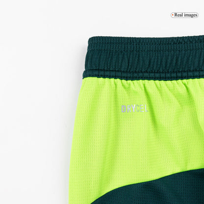 Men's Manchester City 2025/26 Fourth Away Soccer Shorts