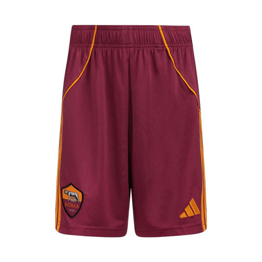 Men's Roma 2025/26 Home Soccer Shorts