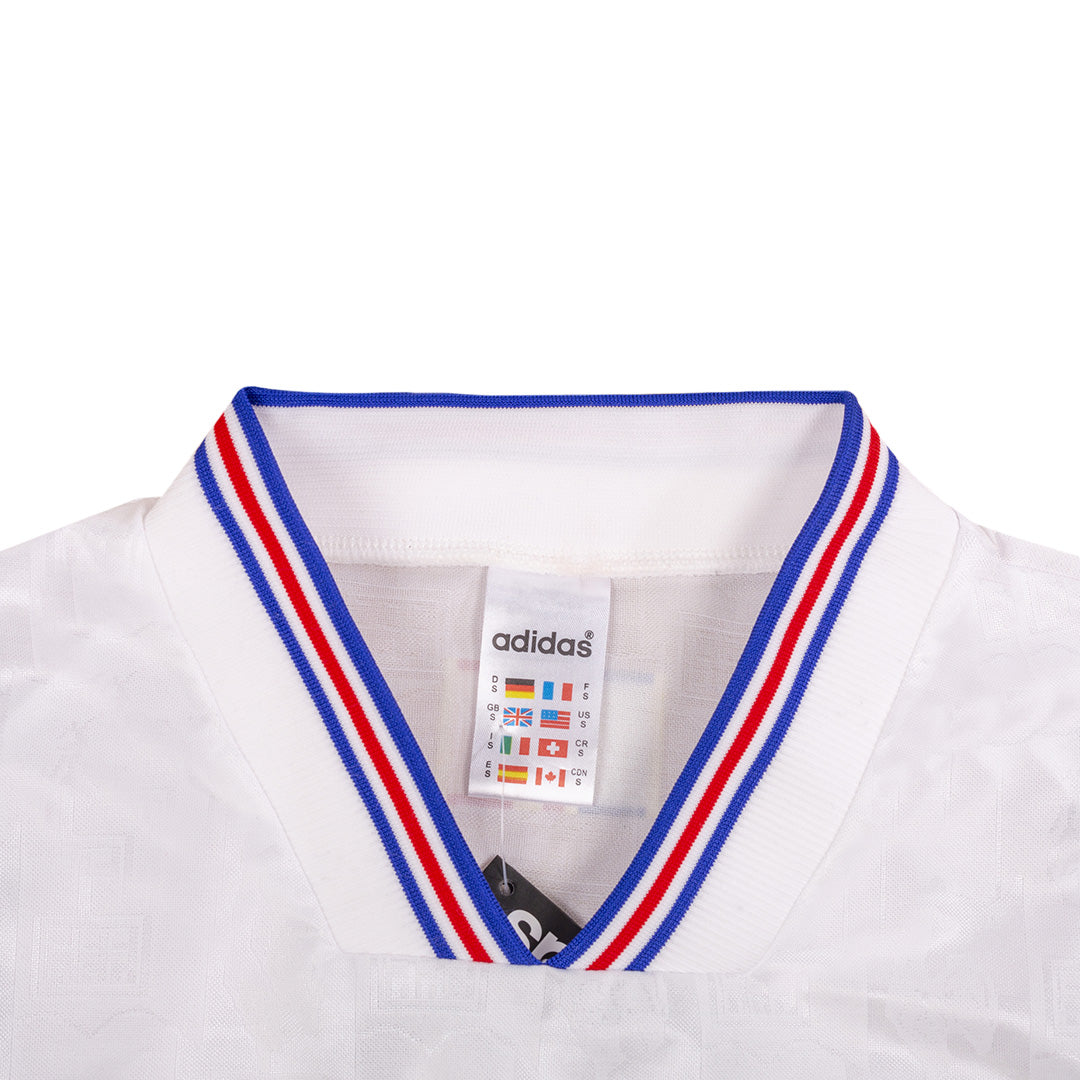 Retro Men's France 1996 Away Soccer Jersey