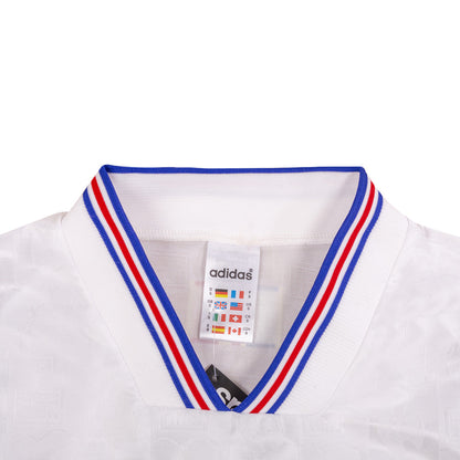 Retro Men's France 1996 Away Soccer Jersey