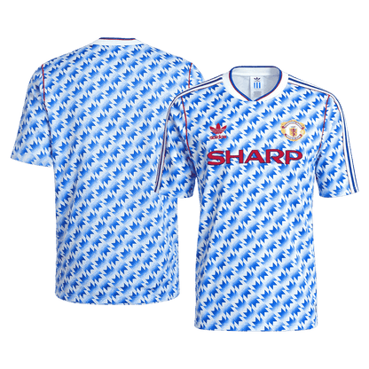 Retro Men's Manchester United 1990/92 Away Soccer Jersey