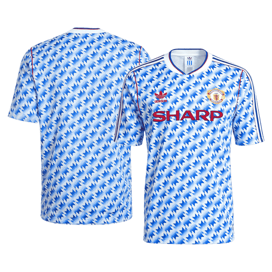 Retro Men's Manchester United 1990/92 Away Soccer Jersey