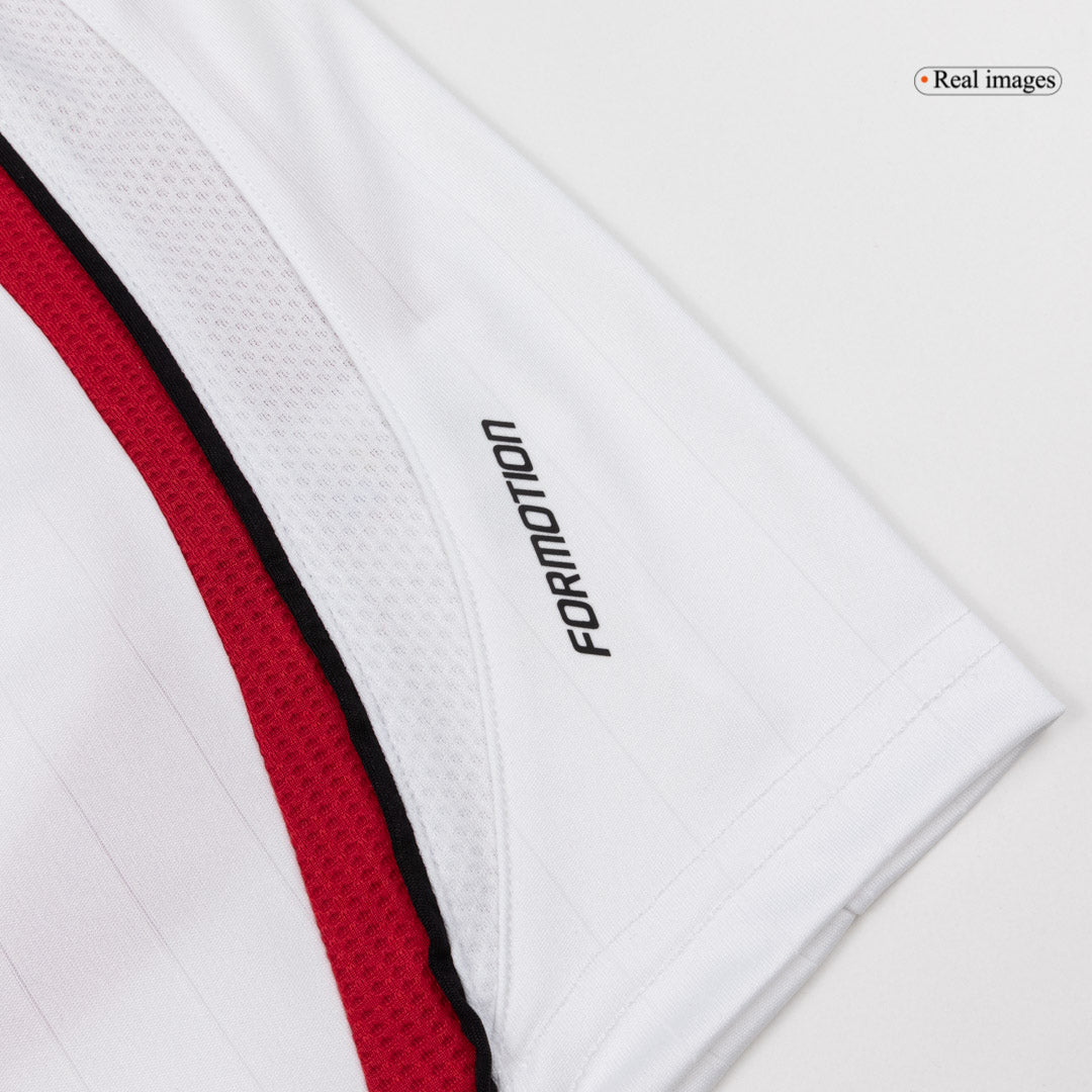 Retro Men's AC Milan 2006/07 Away Long Sleeve Soccer Jersey