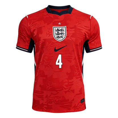 RICE #4 Men's England World Cup 2026 Away Soccer Jersey