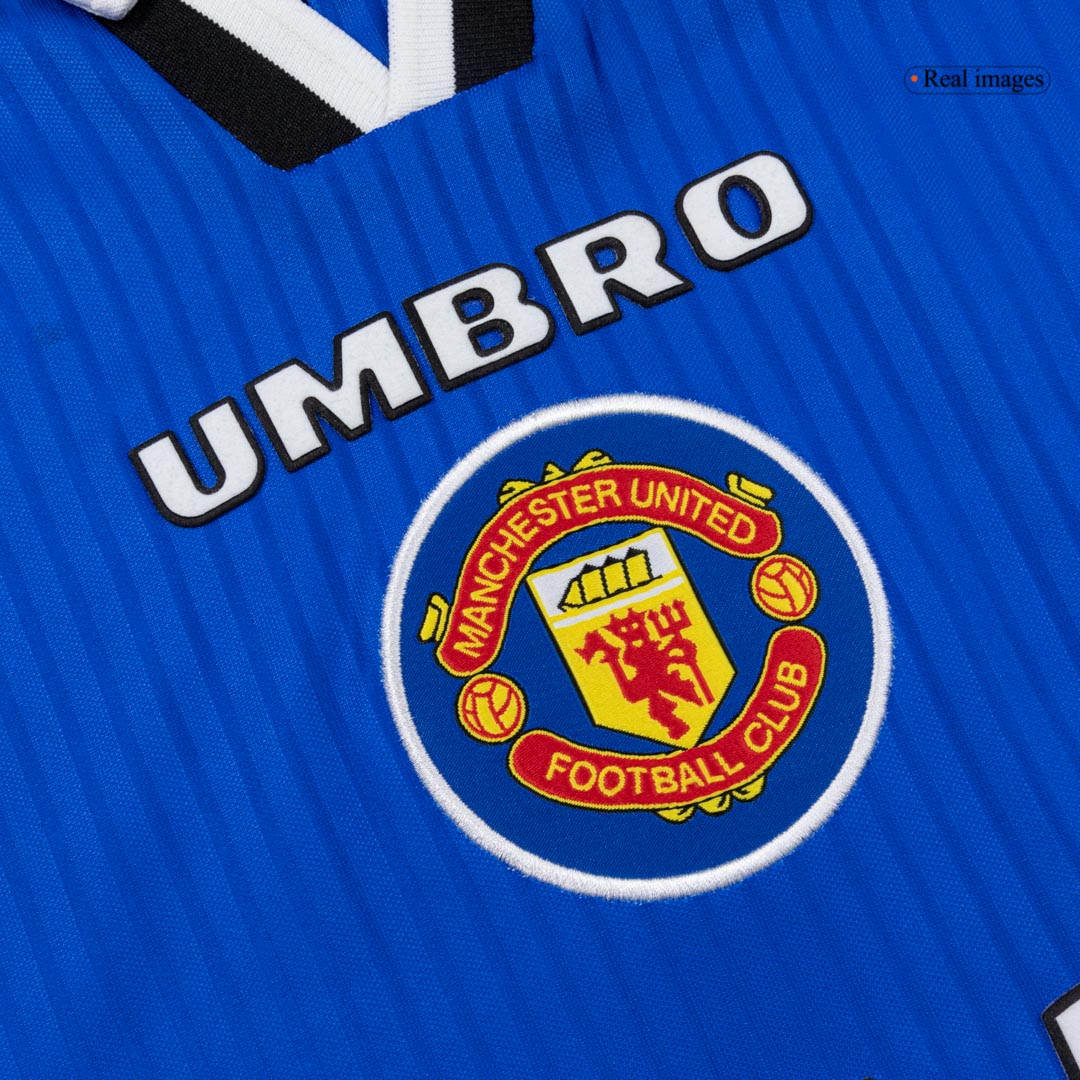 Retro Men's Manchester United 1996/97 Third Away Soccer Jersey