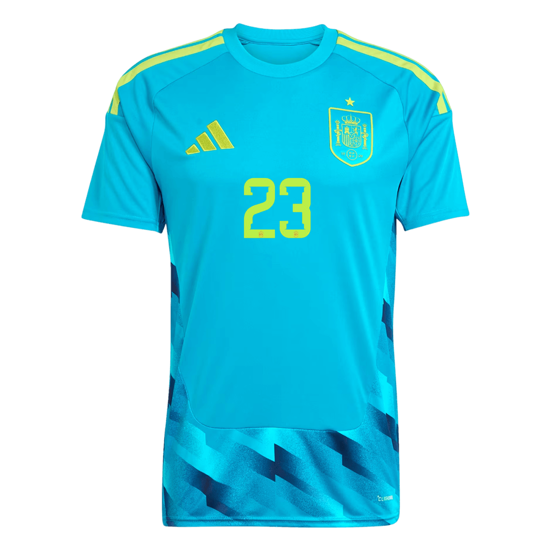 UNAI SIMÓN #23 Men's Spain World Cup 2026 Soccer Jersey