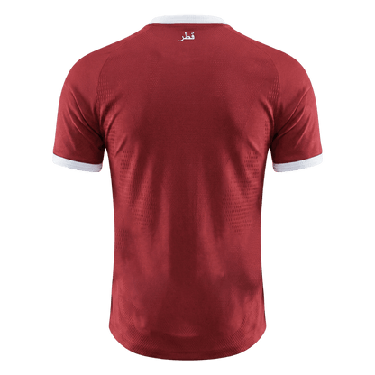 Men's Qatar World Cup 2026 Player Version Home Soccer Jersey - Slim Fit