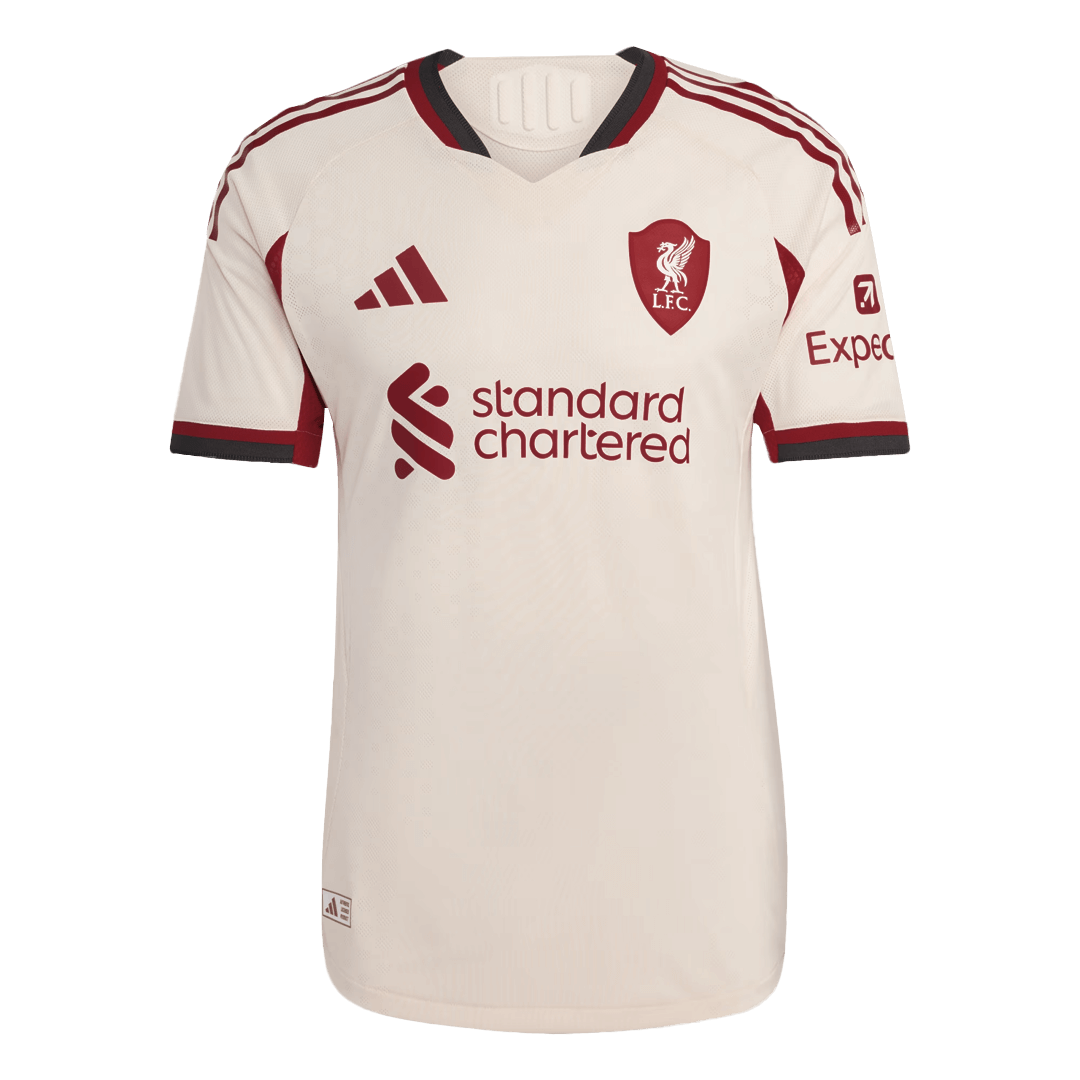 Men's Liverpool 2025/26 Player Version Away Soccer Jersey - Slim Fit