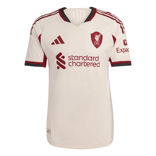 Men's Liverpool 2025/26 Player Version Away Soccer Jersey - Slim Fit
