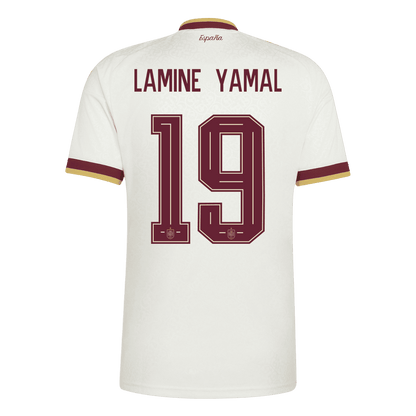 LAMINE YAMAL #19 Men's Spain World Cup 2026 Champion Edition Away Soccer Jersey