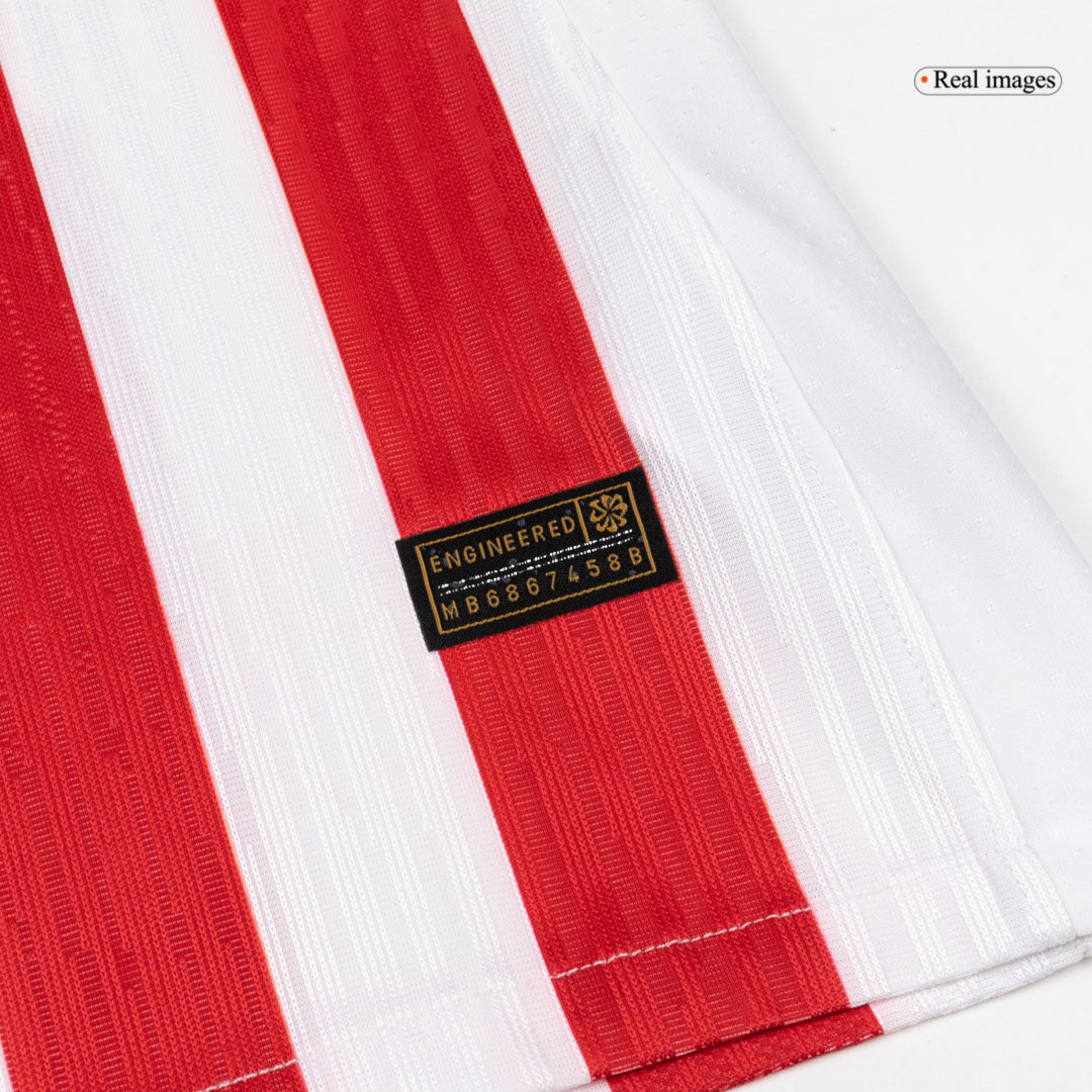 Men's Atletico Madrid 2025/26 Player Version Home Soccer Jersey - Slim Fit