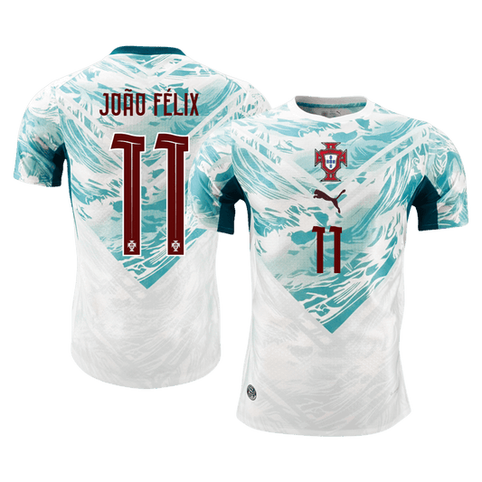 JOÃO FÉLIX #11 Men's Portugal World Cup 2026 Player Version Away Soccer Jersey - Slim Fit