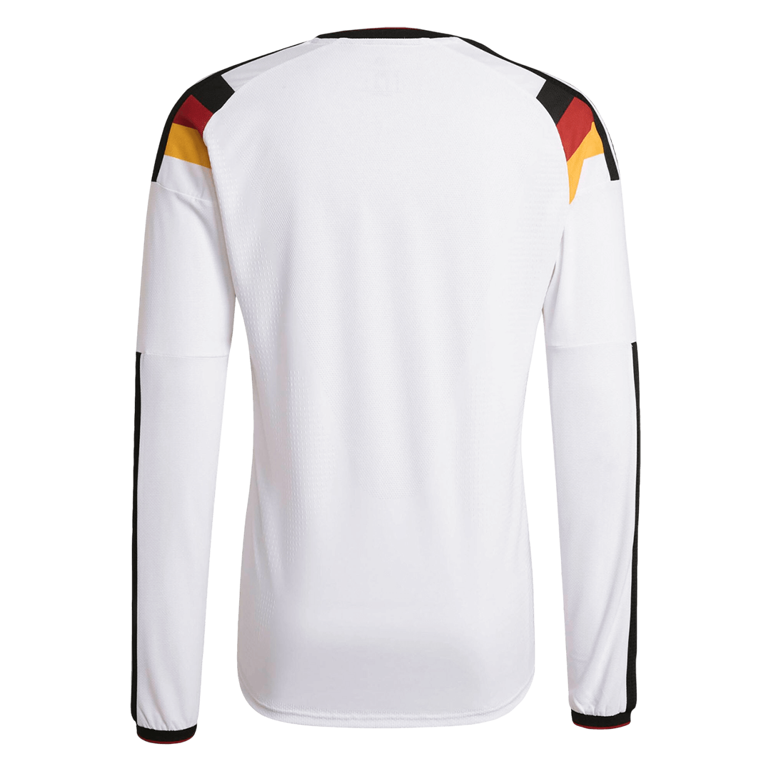 Men's Germany World Cup 2026 Home Long Sleeve Soccer Jersey