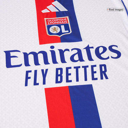 Men's Olympique Lyonnais 2025/26 Home Soccer Jersey
