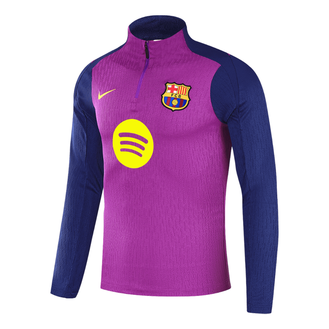 Kid's Barcelona 2025/26 Zipper Sweatshirt Kit