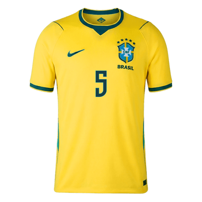 CASEMIRO #5 Men's Brazil World Cup 2026 Home Soccer Jersey [PREMIUM]