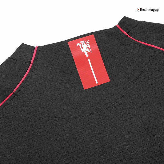 Retro RONALDO #7 Men's Manchester United 2007/08 Away Long Sleeve Soccer Jersey