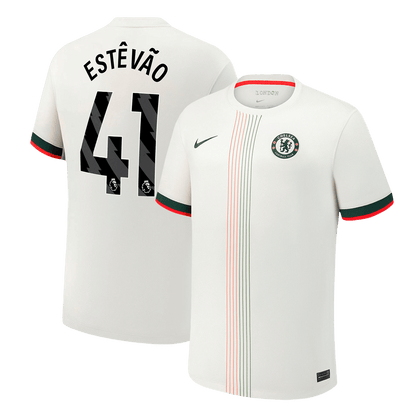 ESTÊVÃO #41 Men's Chelsea 2025/26 Away Soccer Jersey