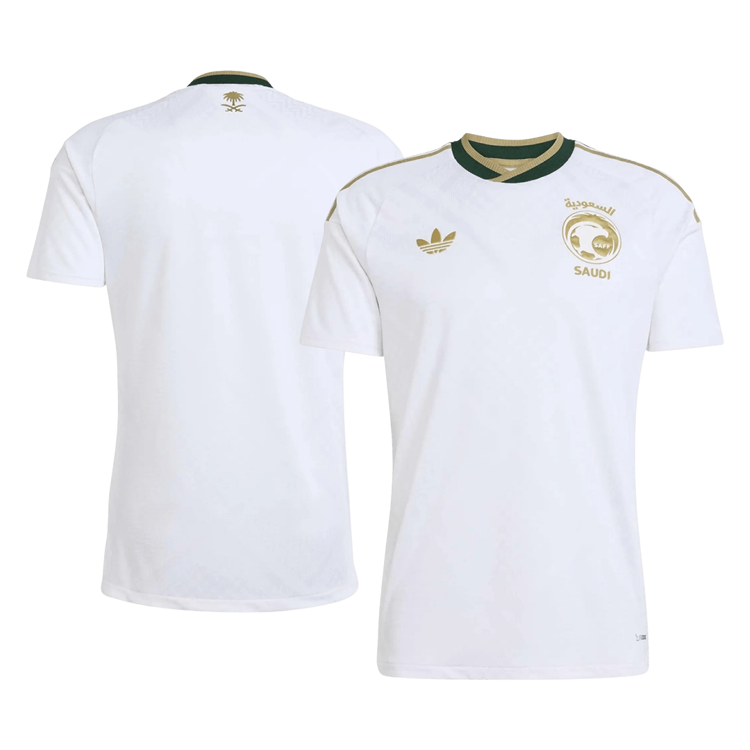 Men's Saudi Arabia World Cup 2026 Player Version Away Soccer Jersey - Slim Fit