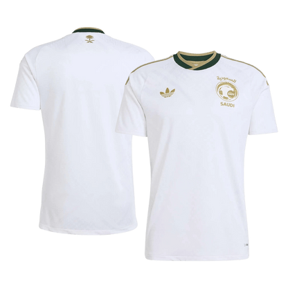 Men's Saudi Arabia World Cup 2026 Player Version Away Soccer Jersey - Slim Fit