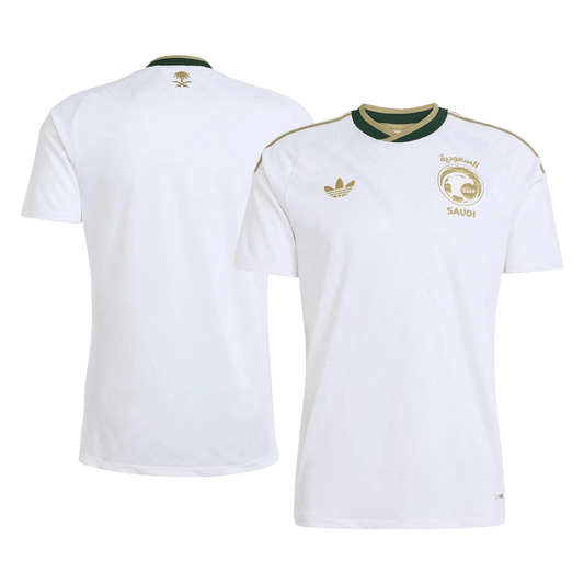 Men's Saudi Arabia World Cup 2026 Player Version Away Soccer Jersey - Slim Fit