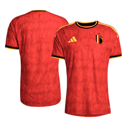 Men's Belgium World Cup 2026 Player Version Home Soccer Jersey - Slim Fit