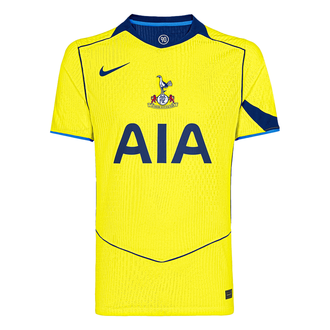 Men's Tottenham Hotspur 2025/26 Player Version Third Away Soccer Jersey - Slim Fit