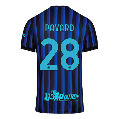 PAVARD #28 Men's Inter Milan 2025/26 Home Soccer Jersey