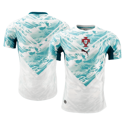 Men's Portugal World Cup 2026 Player Version Away Soccer Jersey - Slim Fit
