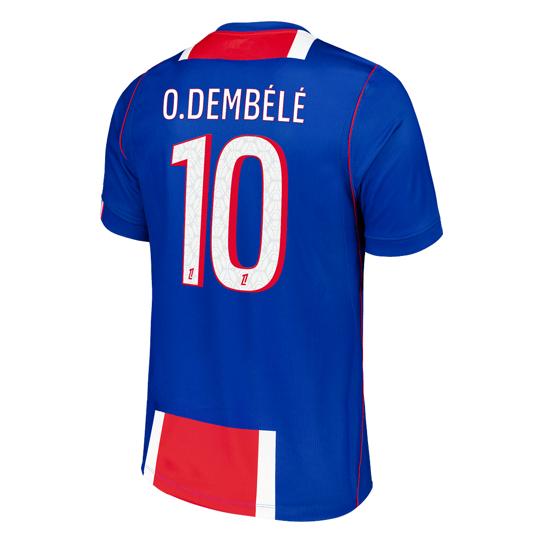 O.DEMBÉLÉ #10 Men's PSG 2026/27 Home Soccer Jersey