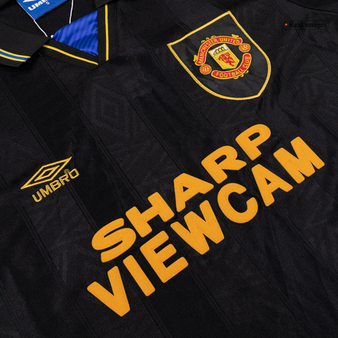 Retro Men's Manchester United 1993/94 Away Soccer Jersey