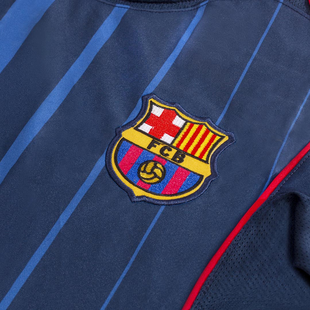 Retro XAVI #6 Men's Barcelona 2004/05 Away Soccer Jersey
