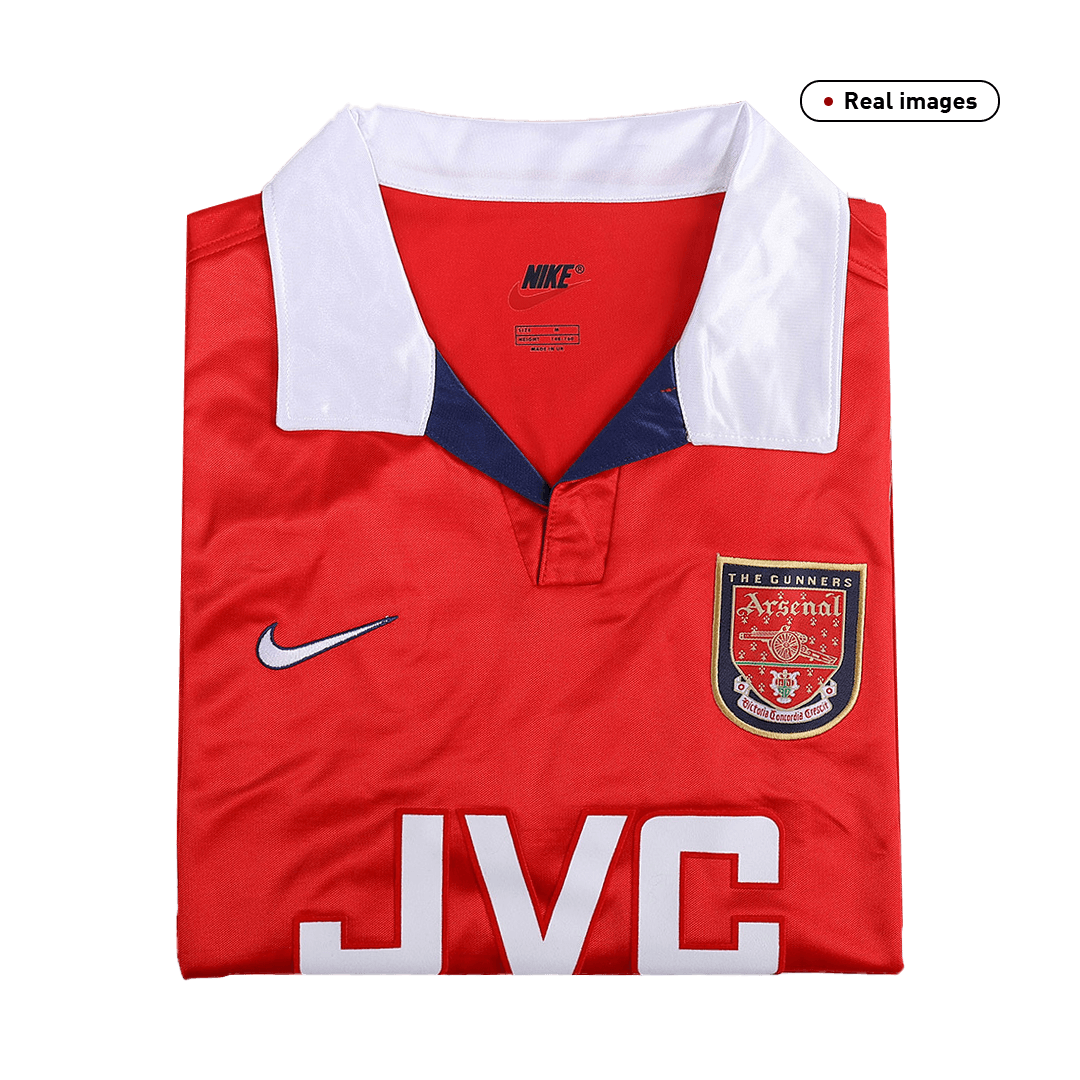 Retro Men's Arsenal 1998/99 Home Soccer Jersey