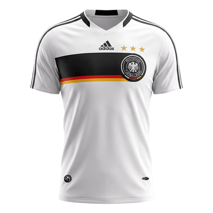 Retro Men's Germany 2008 Home Soccer Jersey