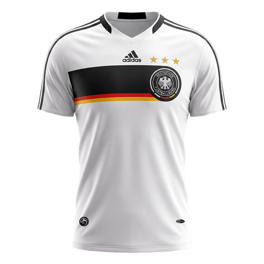 Retro Men's Germany 2008 Home Soccer Jersey