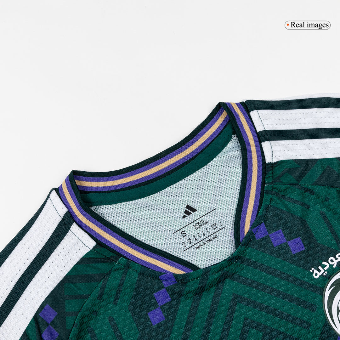 Men's Saudi Arabia World Cup 2026 Player Version Home Soccer Jersey - Slim Fit