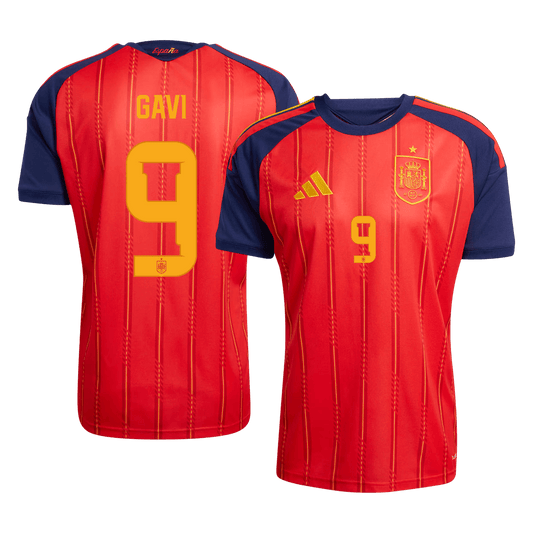 GAVI #9 Men's Spain World Cup 2026 Home Soccer Jersey [PREMIUM]