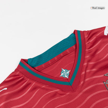 Kid's RONALDO #7 Portugal World Cup 2026 Home Soccer Jersey Kit [PREMIUM]