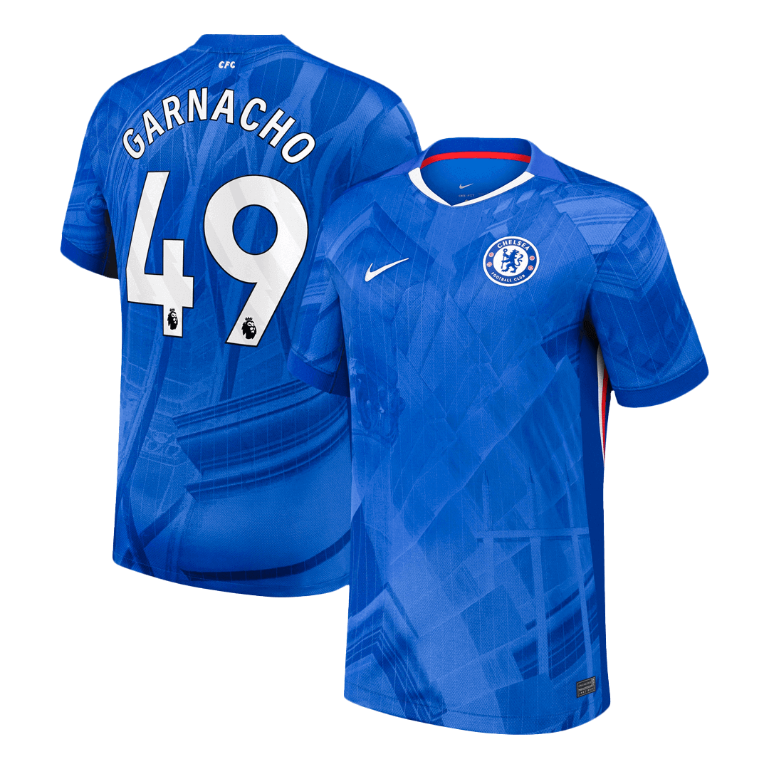 GARNACHO #49 Men's Chelsea 2025/26 Home Soccer Jersey [PREMIUM]