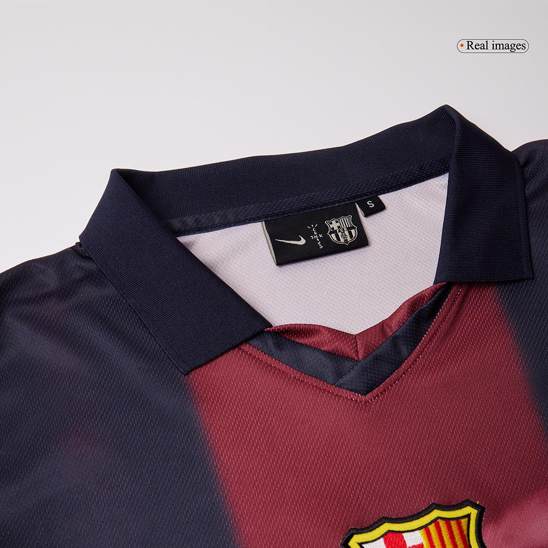 Retro Men's Barcelona 2000/01 Home Soccer Jersey