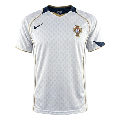 Retro Men's Portugal 2004 Away Soccer Jersey