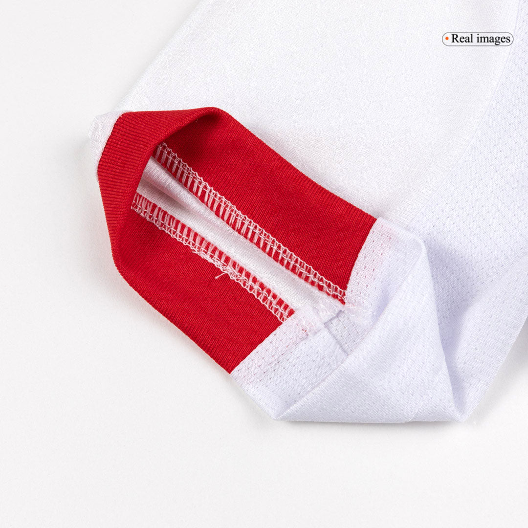 Men's RB Leipzig 2025/26 Player Version Home Soccer Jersey - Slim Fit