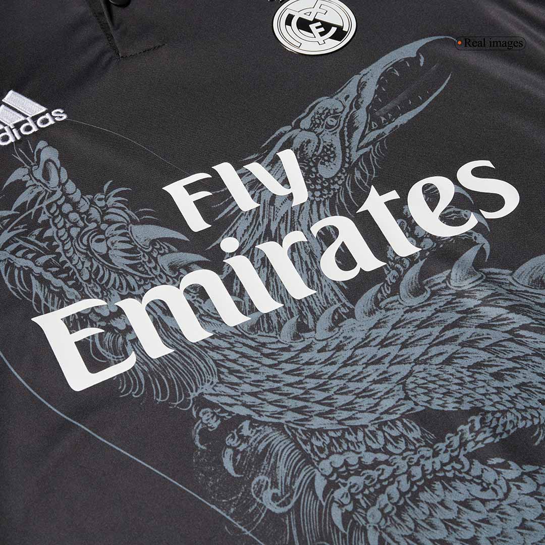 Retro BENZEMA #9 Men's Real Madrid 2014/15 Third Away Soccer Jersey